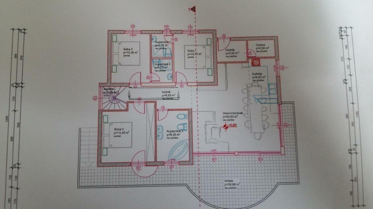 Villa Lizzi Trogir Eksteriør billede